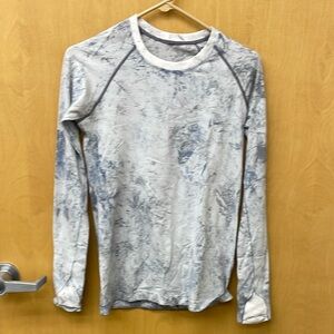 Lululemon Marbled Long Sleeve Shirt